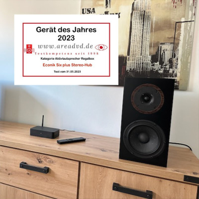 Econik SIX ist Gerät des Jahres 2023 bei areadvd! - Econik SIX ist Gerät des Jahres 2023 bei areadvd!