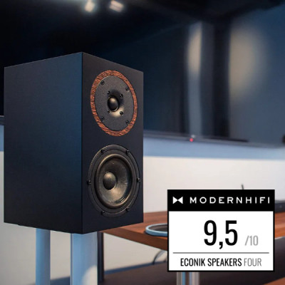Econik FOUR mit 9,5 von 10 Punkten bei Modernhifi! - Econik FOUR mit 9,5 von 10 Punkten bei Modernhifi!