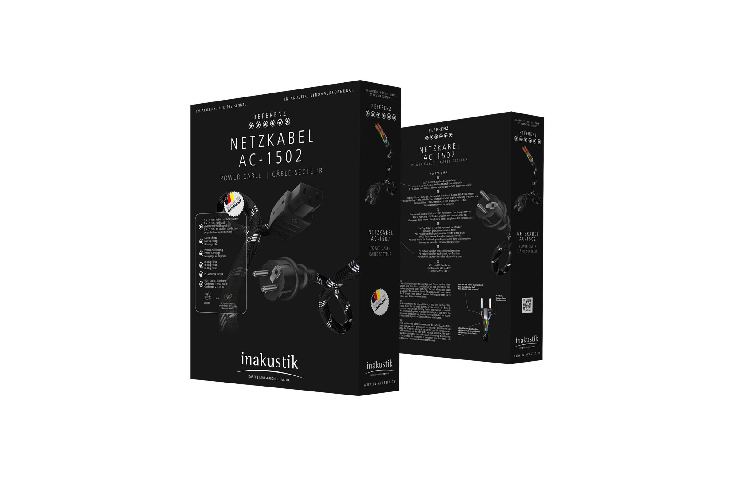 Inakustik Referenz NF1302 (1.2m x 2) - Nam Audio Thái Nguyên
